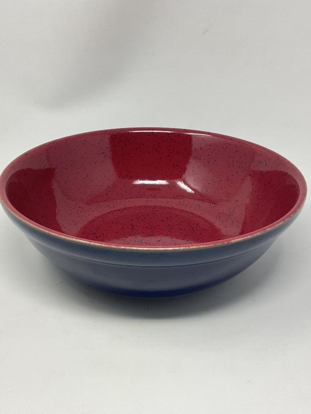 Denby Harlequin (retired) Stoneware Large Serving Bowl